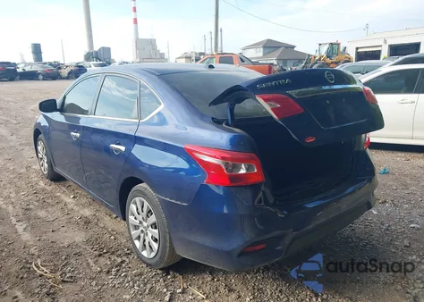 2019 Nissan Sentra S/Sl/Sr/Sv из США, поврежденный, VIN 3N1AB7AP8KY229007